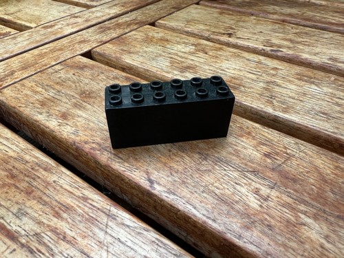 Lego black brick modified - lego,