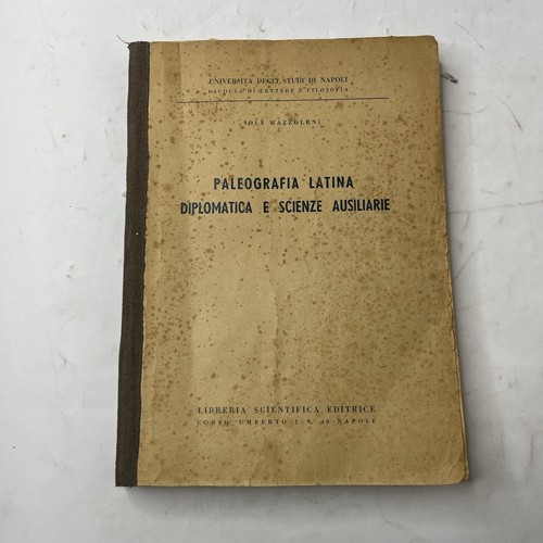 Jole mazzoleni paleografia - mazzoleni,