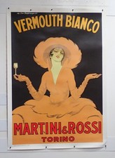 CINZANO  MANIFESTO PUBBLICITARIO AFFICHES CAPPIELLO 70 X 100