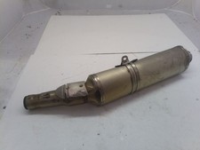 Aprilia tuono 1000 scarico terminale marmitta originale sx graffi ammaccato