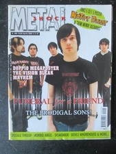 METAL SHOCK 404 2004 MORBID ANGEL THE VISION BLEAK MAYHEM + POSTER [G211]