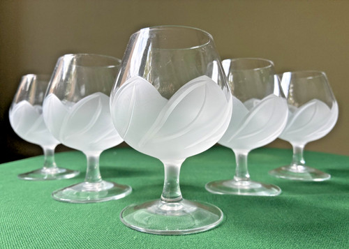 Lot verres à cognac - de,