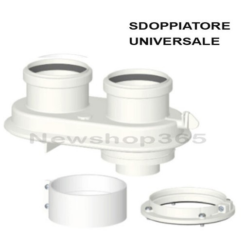 Sdoppiatore scarico fumi - sdoppiatore,