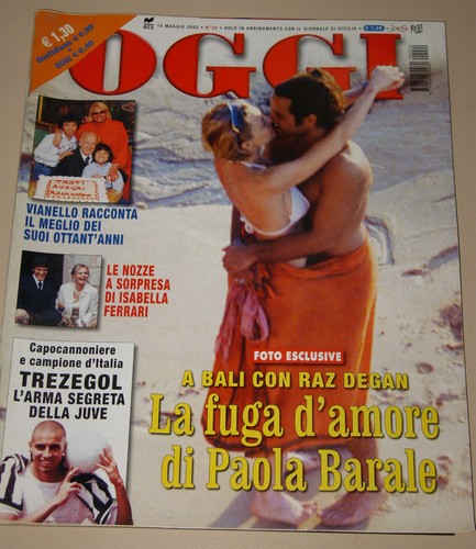 Oggi 2002 paola barale raz - oggi=2002/20=paola, barale=raz