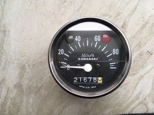 Kawasaki kc100 speedo bobber