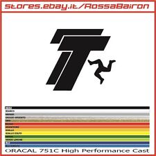 1 ADESIVO TT TOURIST TROPHY ISLE OF MAN mm.50x44 - STICKERS AUFKLEBER PEGATINAS