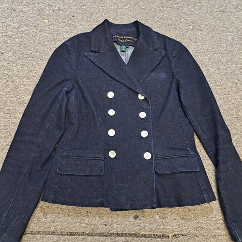 Blazer denim cotone