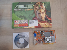 Scheda grafica Asus ATI Radeon A9600XT in scatola *vintage* A9600XT/TD/P/128M/A *RARA*