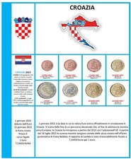 euro monete CROAZIA 2023 8
