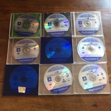 Lotto 9 Cd Promo PlayStation 2 Ps2 Vari Titoli