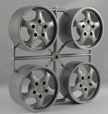 Set Cerchi Pocher 1:8 Porsche K30 K31 Completo Carrera Nuovo Assemblaggio K G12