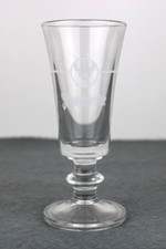 JAGERMeISTER Bicchierino Pubblicitario da collezione Amaro VINTAGE in vetro