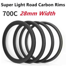 Cerchi bici 700C carbonio 28mm