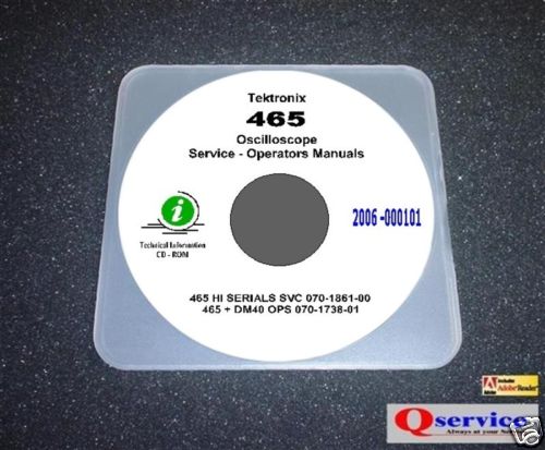 Tektronix tek 465 manuale - tektronix,