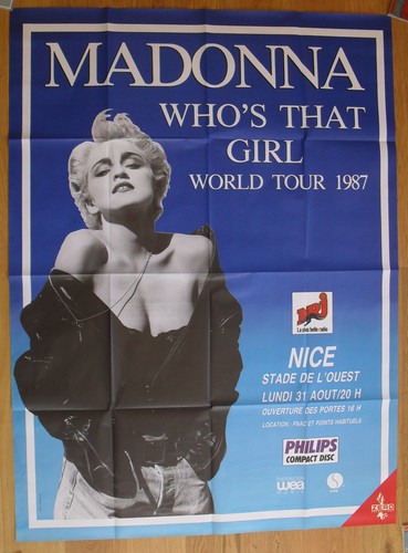 Madonna poster concerto - poster,