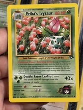 Erika’s Ivysaur 41/132 Set Gym Challenge Card Pokemon English Good Played