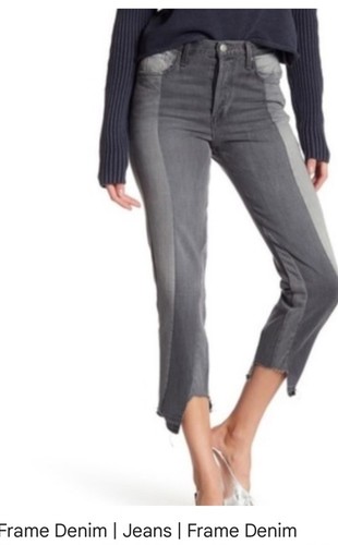 Telaio denim grigio patchwork