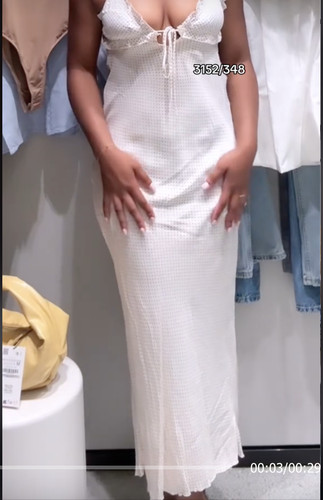Zara nuovo abito midi - zara,