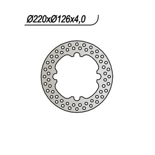Disco freno posteriore 464 - disco,