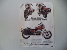 advertising Pubblicità 1982 MOTO GUZZI CALIFORNIA II