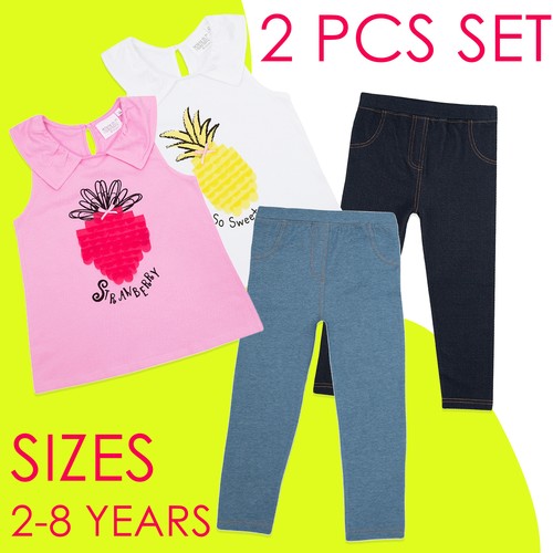Completo estivo top - , leggings
