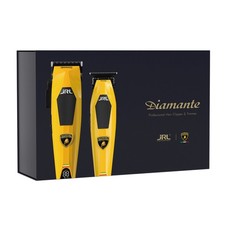 JRL x Lamborghini Diamante Clipper & Trimmer Combo Kit Giallo Set Tagliacapelli