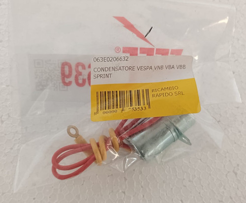 Condensatore effe per - effe, vespa