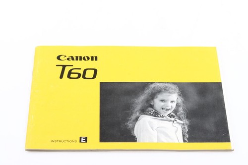 Canon t60 istruzioni edizione - istruzioni,