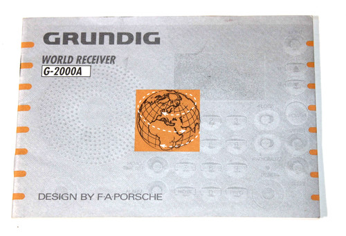 Grundig 2000a world - world, receiver