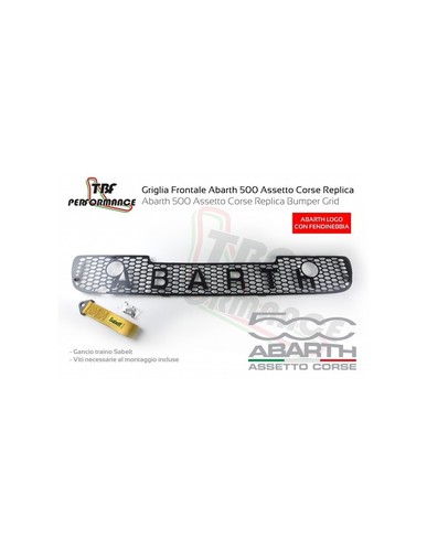 Griglia assetto corse - assetto, abarth