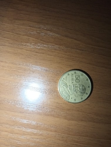 Moneta centesimi grecia - moneta,