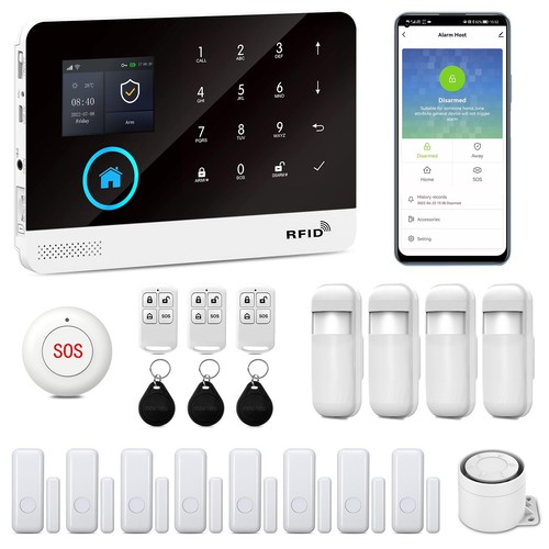 Kit allarme casa senza fili - allarme,