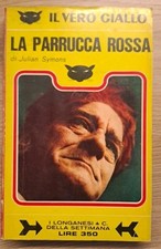 La parrucca rossa - Symons Julian - Il vero giallo - Longanesi  1970