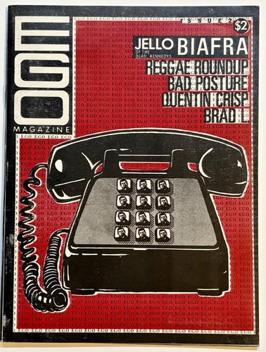 Ego magazine 1982 jello - #2, •