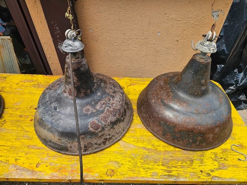Coppia lampadari industriali - lampadari,