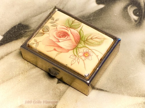 Pink rose floral 4cm - pink,