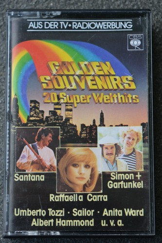 Musikkassette golden souvenirs - musikkassette,