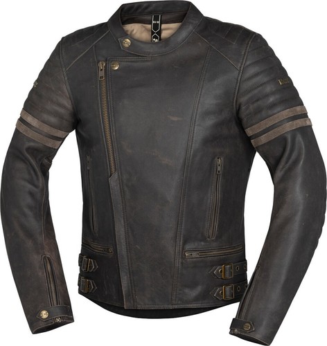 Giacca pelle moto ixs - pelle, da