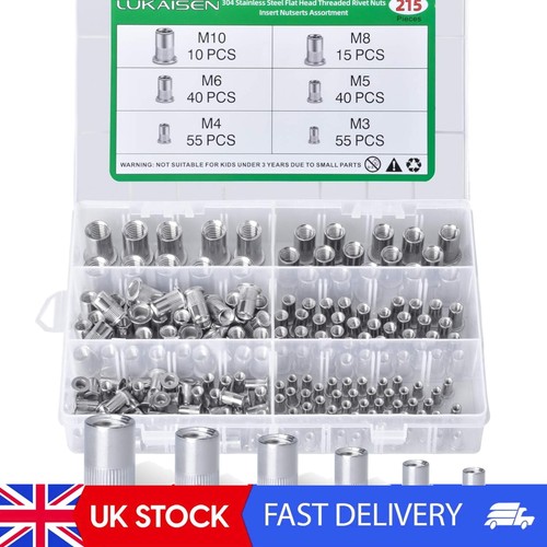 Kit dadi rivetti completo 215 - dadi,