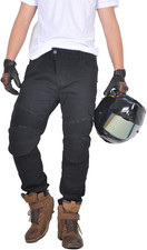 Pantaloni Moto Uomo Con