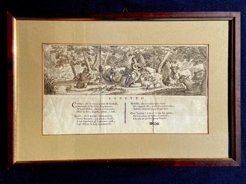 Incisione tratta jacopo - incisione, da