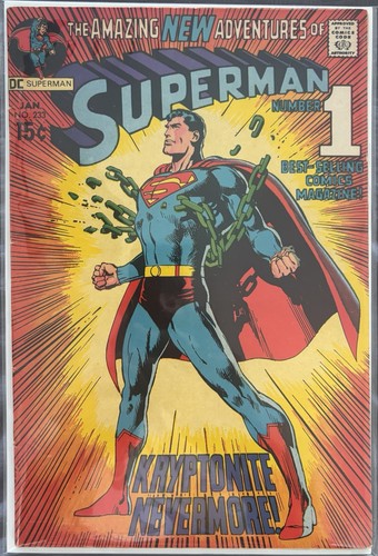 Superman 233 condizione - #233, fn