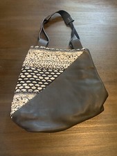 Hobo in tweed in pelle Fausto