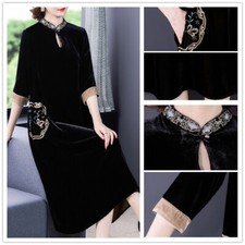 Abito In Velluto Da Donna