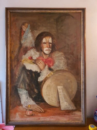 Quadro pittura olio - ad, tela