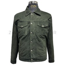 Giacca camionista verde 100%