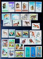 Francobolli POLONIA serie completa anni 70/80 MNH/OG
