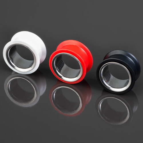 20mm silicone acciaio - acciaio, flesh