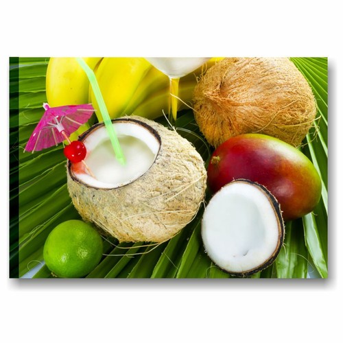 Tropical cocktail quadro - tropical, su