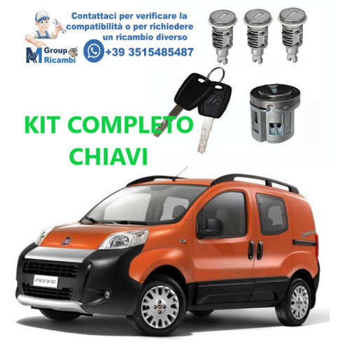 Fiat fiorino qubo kit - fiat, chiavi